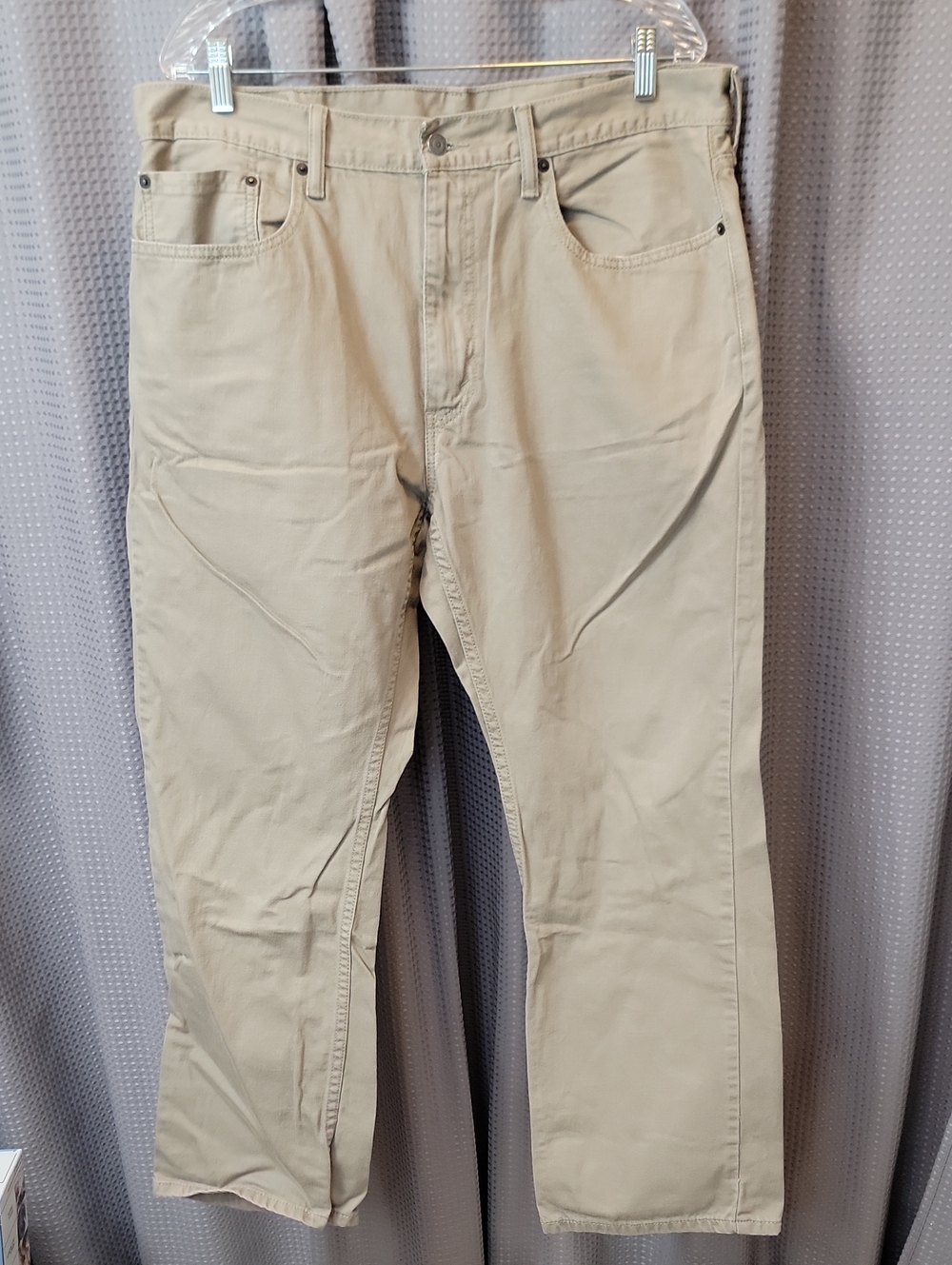 Levi's White Label Men's 559 Khaki Jeans Size 38 x 30